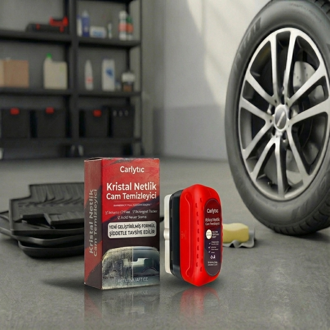 CARLYTIC | Kristal Netlik Cam Temizleyici